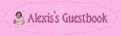 Alexi's Guestbook Banner