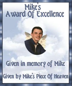Mike's Award Of Excellence